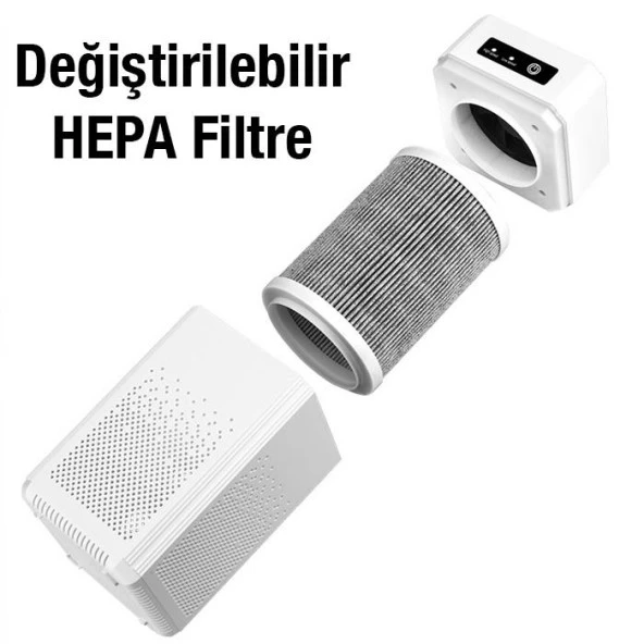 Coofbe 120 metrekare Etkili Sivrisinek Kovucu Etkili Ultrasonik Kötü Koku Giderici Hava Temizleyici - 6