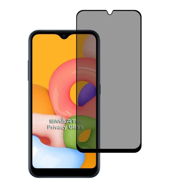 Samsung Galaxy A01 / M01 Yandan Görünmeyen 5D Hayalet Ekran Koruyucu ürün görseli 1
