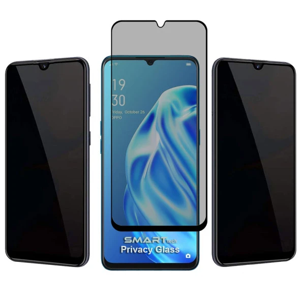 Samsung Galaxy A91 Yandan Görünmeyen 5D Hayalet Ekran Koruyucu - Resim 4