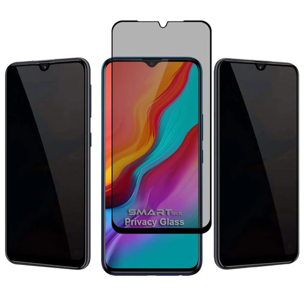 Infinix Hot 8 Yandan Görünmeyen 5D Hayalet Ekran Koruyucu - Resim 4