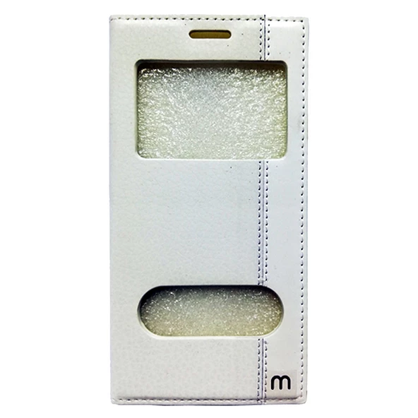 Samsung Galaxy j1 Mini Prime Pencereli Kapaklı Magnum Kılıf - Resim 2