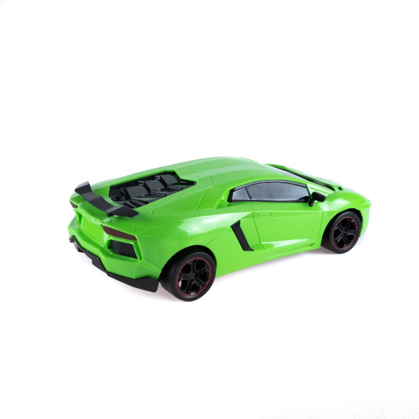 1:12 Uzaktan Kumandalı Süper Sport Araba Şarjlı Işıklı Yeşil - 4