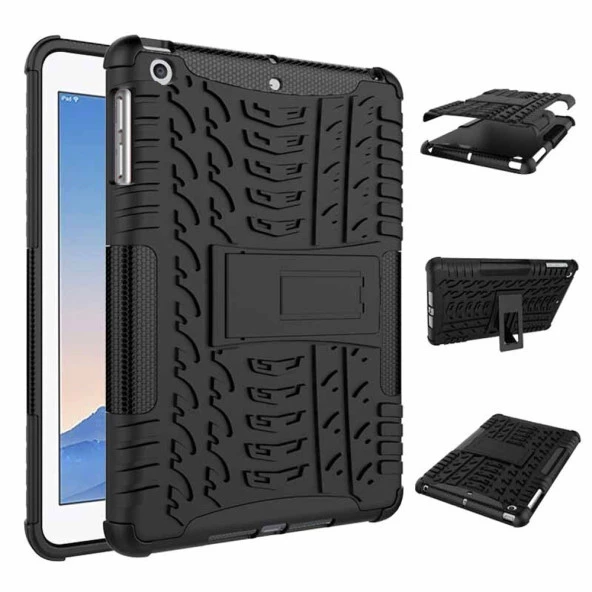 Apple Ipad Mini 2 Ipad Mini 3 Standlı Tank Tablet Kılıfı Özel Zırh - Resim 2