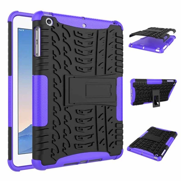 Apple Ipad Mini 2 Ipad Mini 3 Standlı Tank Tablet Kılıfı Özel Zırh - Resim 4