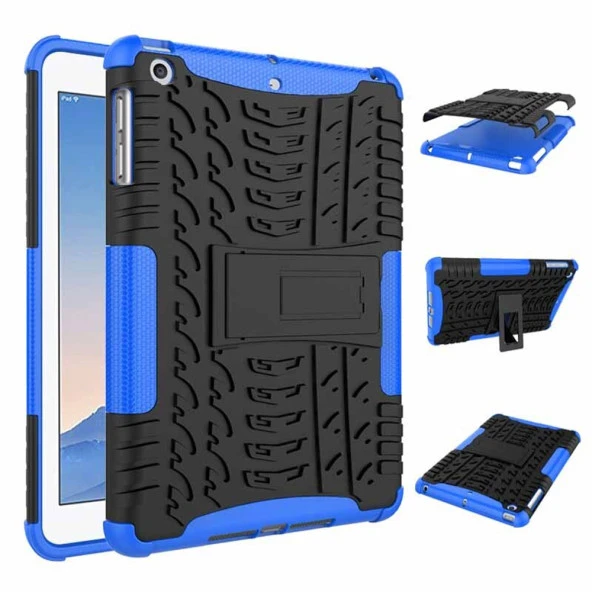 Apple Ipad Mini 2 Ipad Mini 3 Standlı Tank Tablet Kılıfı Özel Zırh - Resim 6