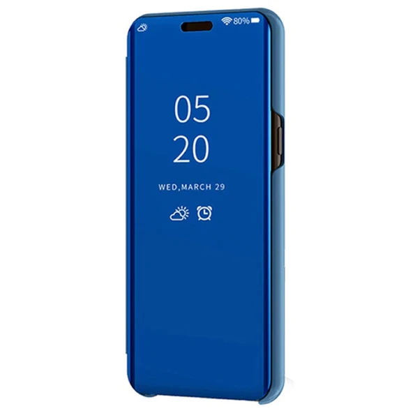 Xiaomi Mi 8Se Aynalı Kapaklı Lüx Kılıf - Resim 7