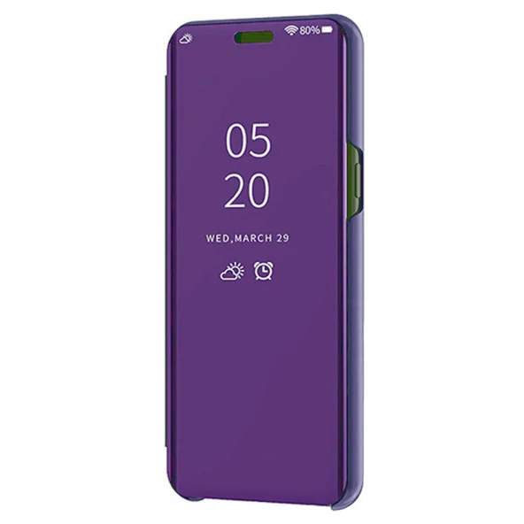 Xiaomi Mi 8Se Aynalı Kapaklı Lüx Kılıf - Resim 8