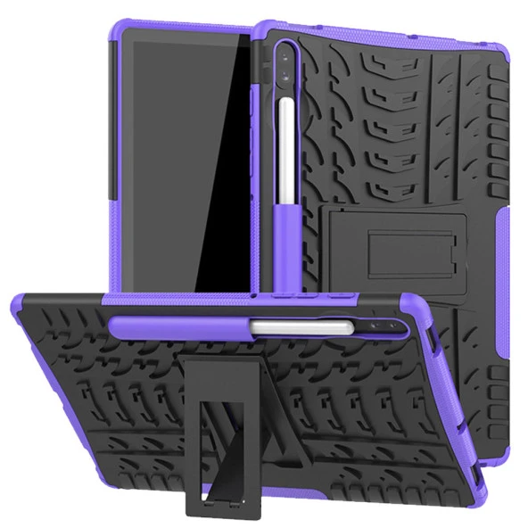 Samsung Galaxy T860 Standlı Tank Tablet Kılıfı Özel Zırh - Resim 3