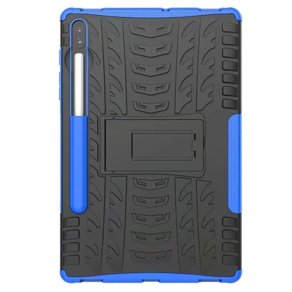 Samsung Galaxy T860 Standlı Tank Tablet Kılıfı Özel Zırh - Resim 9