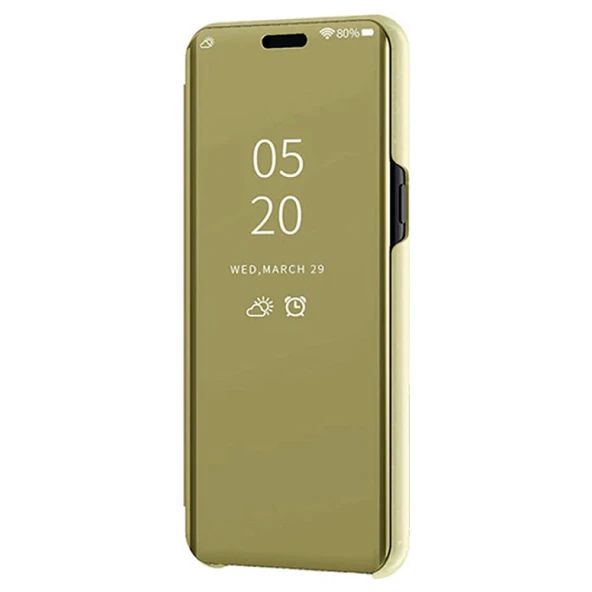 Xiaomi  Note 5 Pro Aynalı Kapaklı Lüx Kılıf - Resim 5