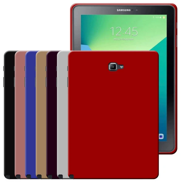 Samsung Galaxy Tab P580 Rubber Yıkanabilir Silikon Kılıf