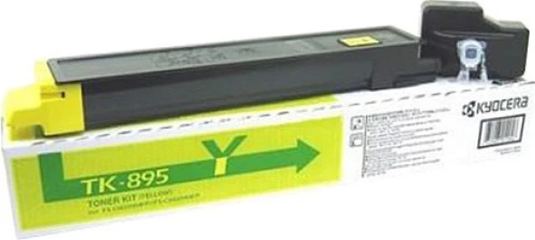 Kyocera Mita TK-895 Orjinal Sarı Toner 8020-8025-8520-8525