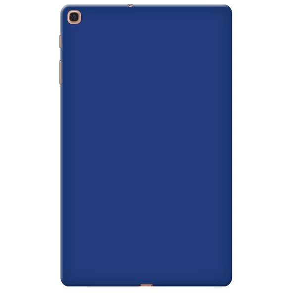 Samsung Galaxy Tab T510 Rubber Yıkanabilir Silikon Kılıf - Resim 7