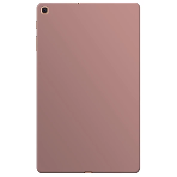 Samsung Galaxy Tab T510 Rubber Yıkanabilir Silikon Kılıf - Resim 5