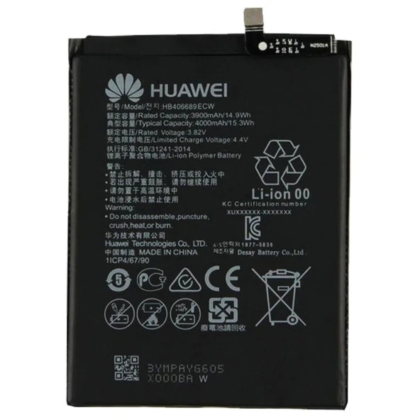 Huawei Y7 Prime 2019/ Huawei Y7 Pro 2018 Batarya 4000 Mah