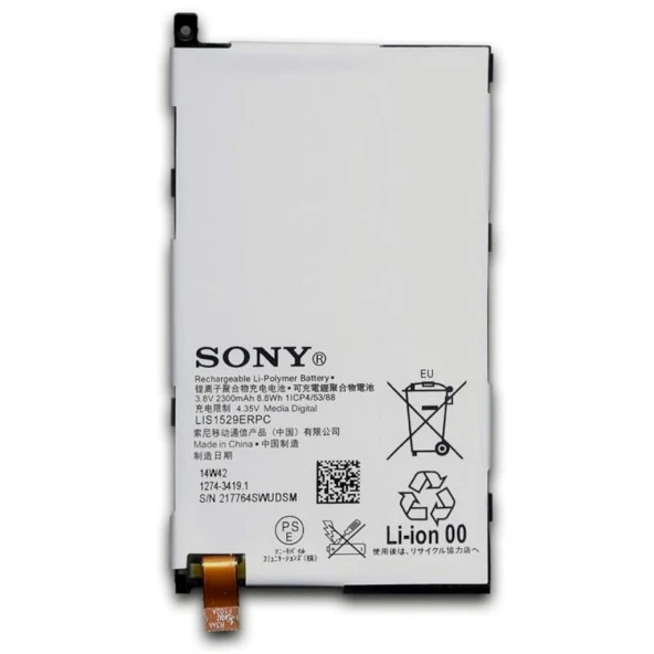 Sony Xperia Z1 Mini Compact Batarya Pil Z1 Mini 1529Erpc