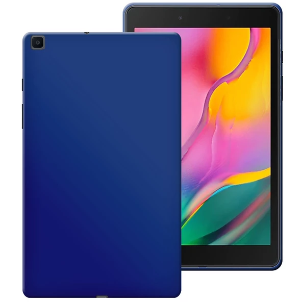 Samsung Galaxy Tab A8 T290 Rubber Yıkanabilir Silikon Kılıf - 4
