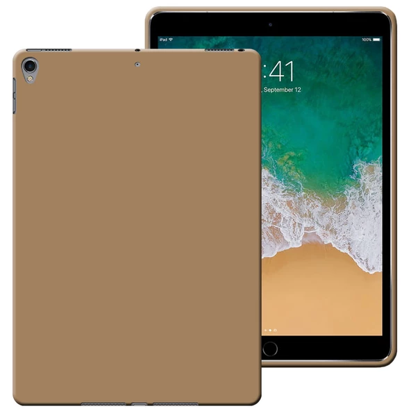 Apple Ipad Pro 10,5 Air 3 Rubber Yıkanabilir Silikon Kılıf - Resim 6