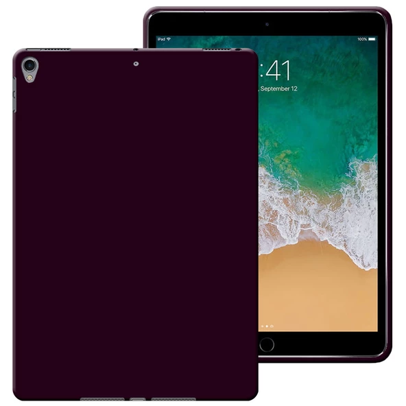 Apple Ipad Pro 10,5 Air 3 Rubber Yıkanabilir Silikon Kılıf - Resim 8