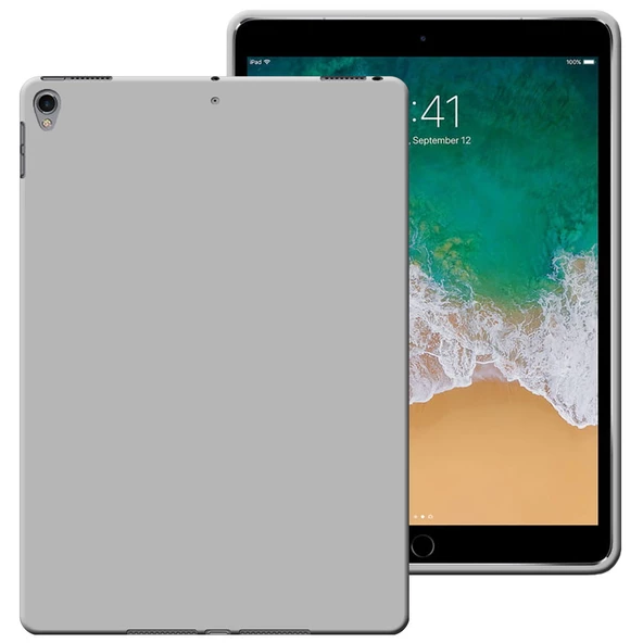 Apple Ipad Pro 10,5 Air 3 Rubber Yıkanabilir Silikon Kılıf - Resim 10