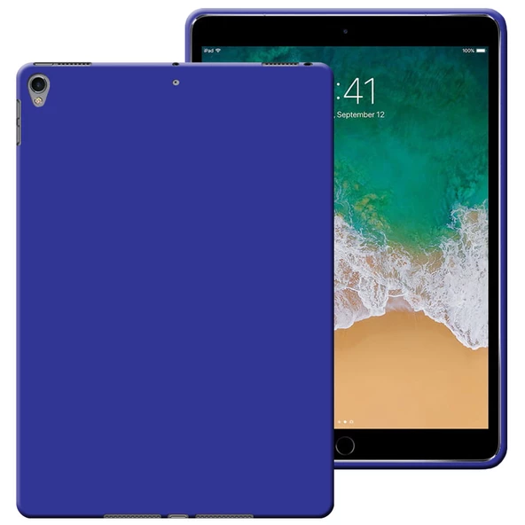 Apple Ipad Pro 10,5 Air 3 Rubber Yıkanabilir Silikon Kılıf - Resim 4