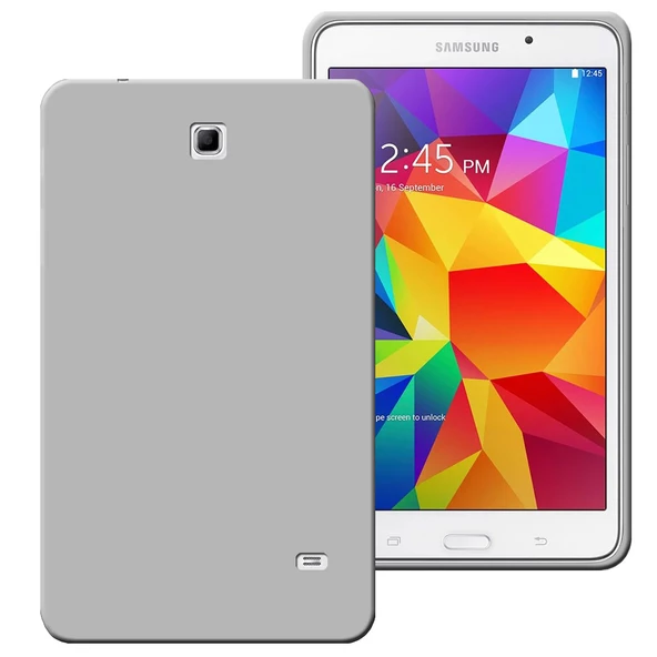 Samsung Galaxy Tab T230 Rubber Yıkanabilir Silikon Kılıf - 10
