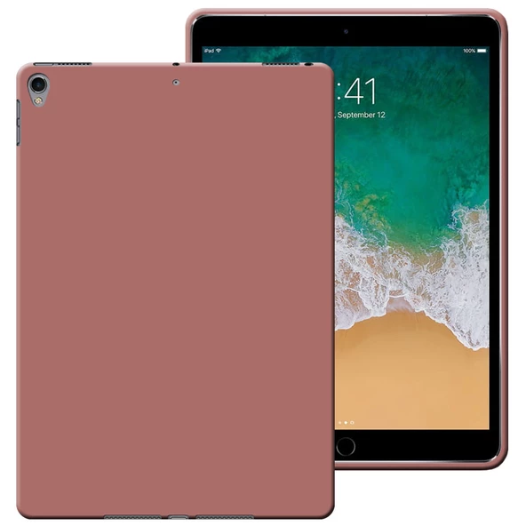 Apple Ipad Pro 10,5 Air 3 Rubber Yıkanabilir Silikon Kılıf - Resim 2