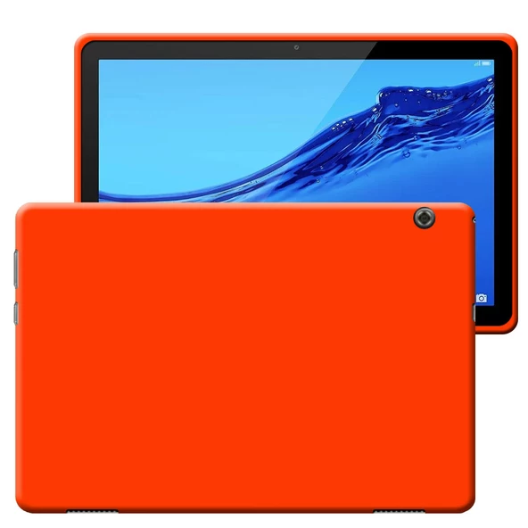 Huawei MediaPad T5 10,1 inç Lansman Silikon Yumuşak Dokulu Kılıf - Resim 5