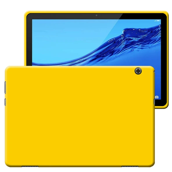 Huawei MediaPad T5 10,1 inç Lansman Silikon Yumuşak Dokulu Kılıf - Resim 7