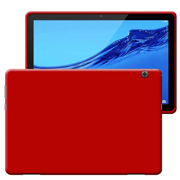 Huawei MediaPad T5 10,1 inç Lansman Silikon Yumuşak Dokulu Kılıf - Resim 8