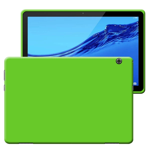 Huawei MediaPad T5 10,1 inç Lansman Silikon Yumuşak Dokulu Kılıf - Resim 4