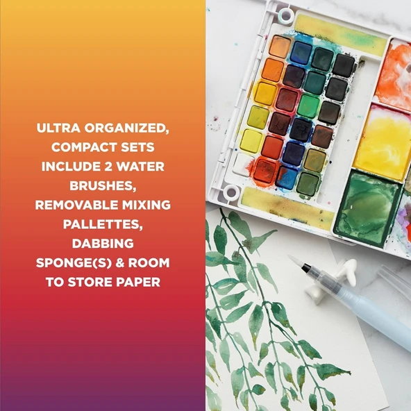 Sakura Koi 72'li Sulu Boya Seti / BXNCW-72N - 4