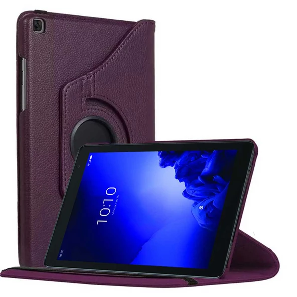 Lenovo Tab M10 Plus TB X606 Döner Standlı Tablet Kılıfı - 4