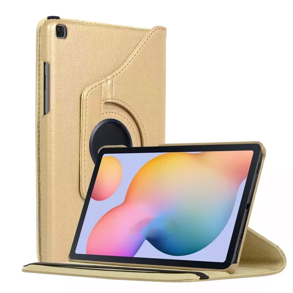 Lenovo Tab M10 Plus TB X606 Döner Standlı Tablet Kılıfı - 7
