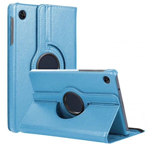 Samsung Galaxy Tab A8 SM X200 10.5 inç Döner Standlı Tablet Kılıfı - Resim 9