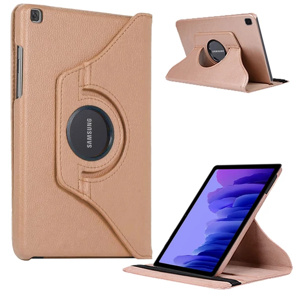 Samsung Galaxy Tab A7 Lite SM T220 T225 8.7 inç Döner Standlı Tablet Kılıfı - Resim 7