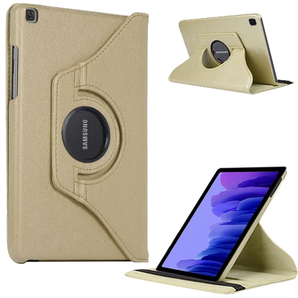 Samsung Galaxy Tab A7 Lite SM T220 T225 8.7 inç Döner Standlı Tablet Kılıfı - Resim 3
