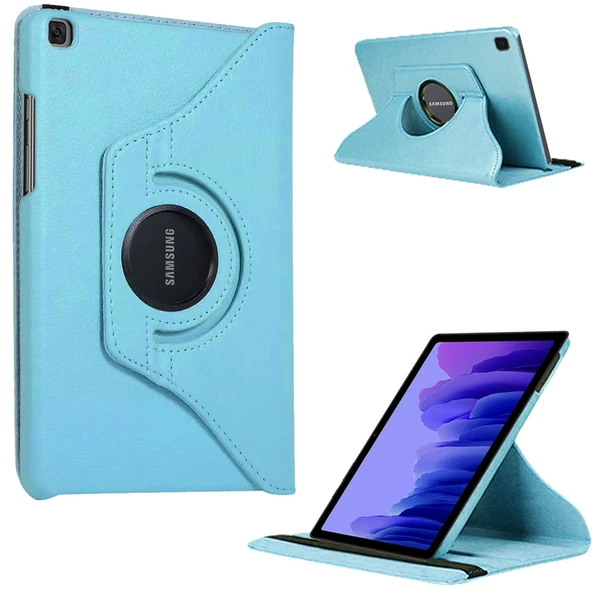 Samsung Galaxy Tab A7 Lite SM T220 T225 8.7 inç Döner Standlı Tablet Kılıfı - Resim 2