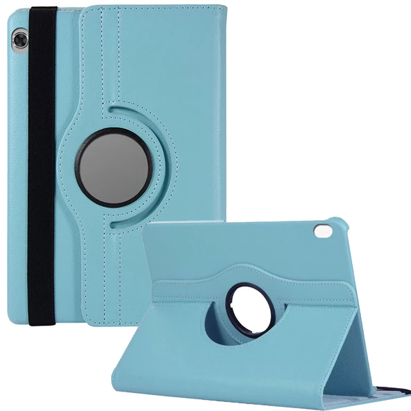 Lenovo Tab M10 TB X505F ve TB X605F Döner Standlı Tablet Kılıfı - Resim 7