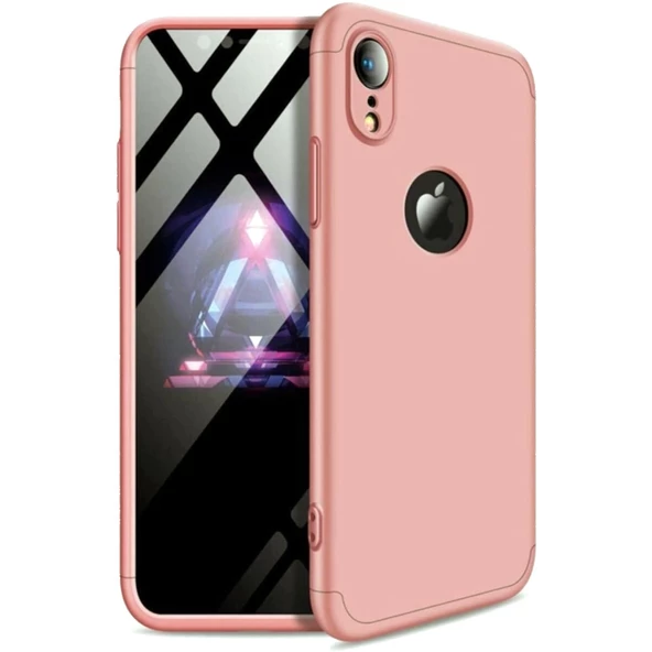 Apple Iphone XR GKK Kılıf 360 Derece Tam Koruma - Resim 5