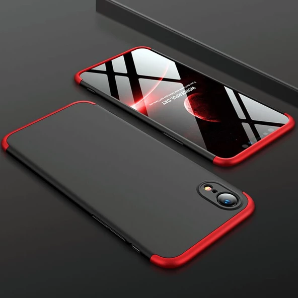 Apple Iphone XR GKK Kılıf 360 Derece Tam Koruma - Resim 10