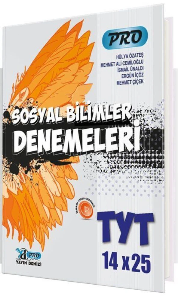 TYT Sosyal Bilgiler Pro 14 x 25 Deneme Yayın Denizi