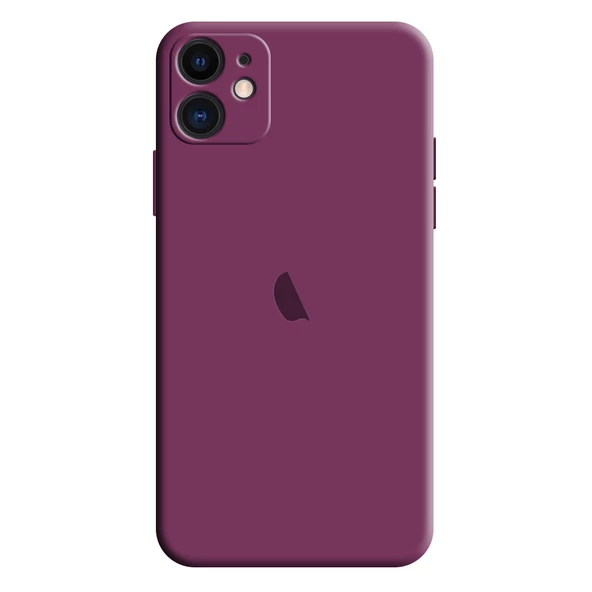 Apple Iphone 12 Kamera Korumalı Silikon İçi Kadife Lansman Kılıf - Resim 6