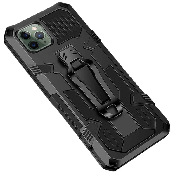 Apple Iphone 11 Pro Zırh Tank Kılıf Yüksek Koruma - Resim 7