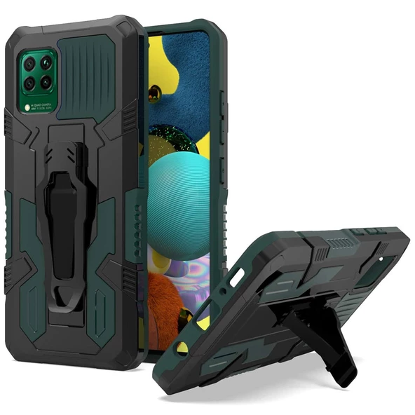 Huawei P40 Lite Zırh Tank Kılıf Yüksek Koruma - Resim 5