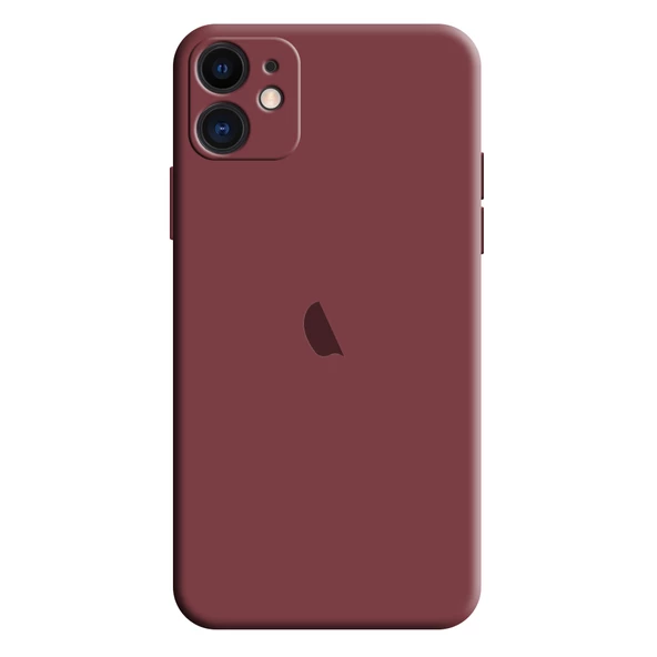 Apple Iphone 12 Kamera Korumalı Silikon İçi Kadife Lansman Kılıf - Resim 9