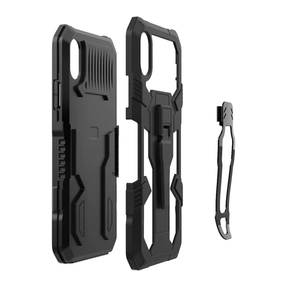 Apple Iphone X / XS Zırh Tank Kılıf Yüksek Koruma