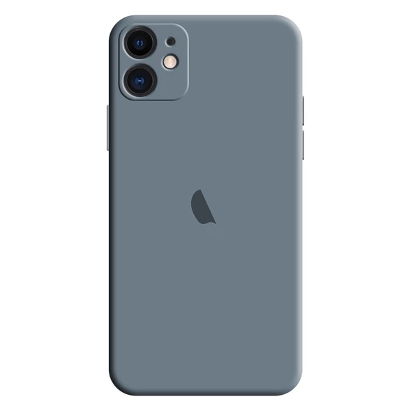 Apple Iphone 12 Kamera Korumalı Silikon İçi Kadife Lansman Kılıf - Resim 11