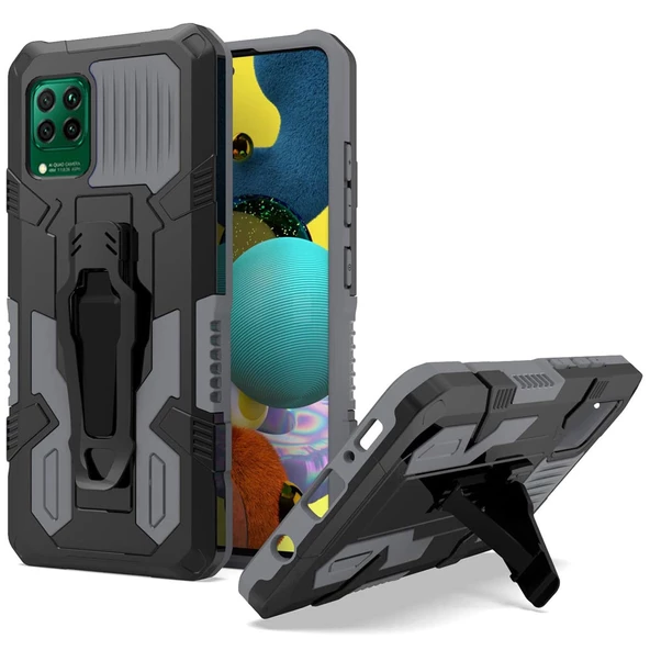 Huawei P40 Lite Zırh Tank Kılıf Yüksek Koruma - Resim 2