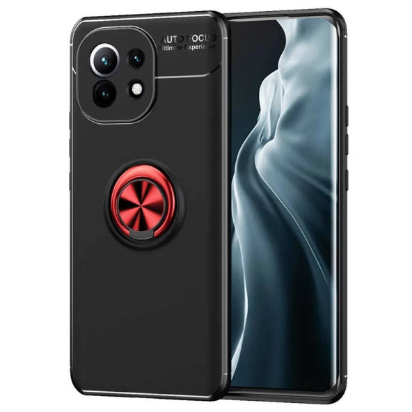 Xiaomi Mi 11 Yüzüklü Power Silikon Kılıf ürün görseli 1